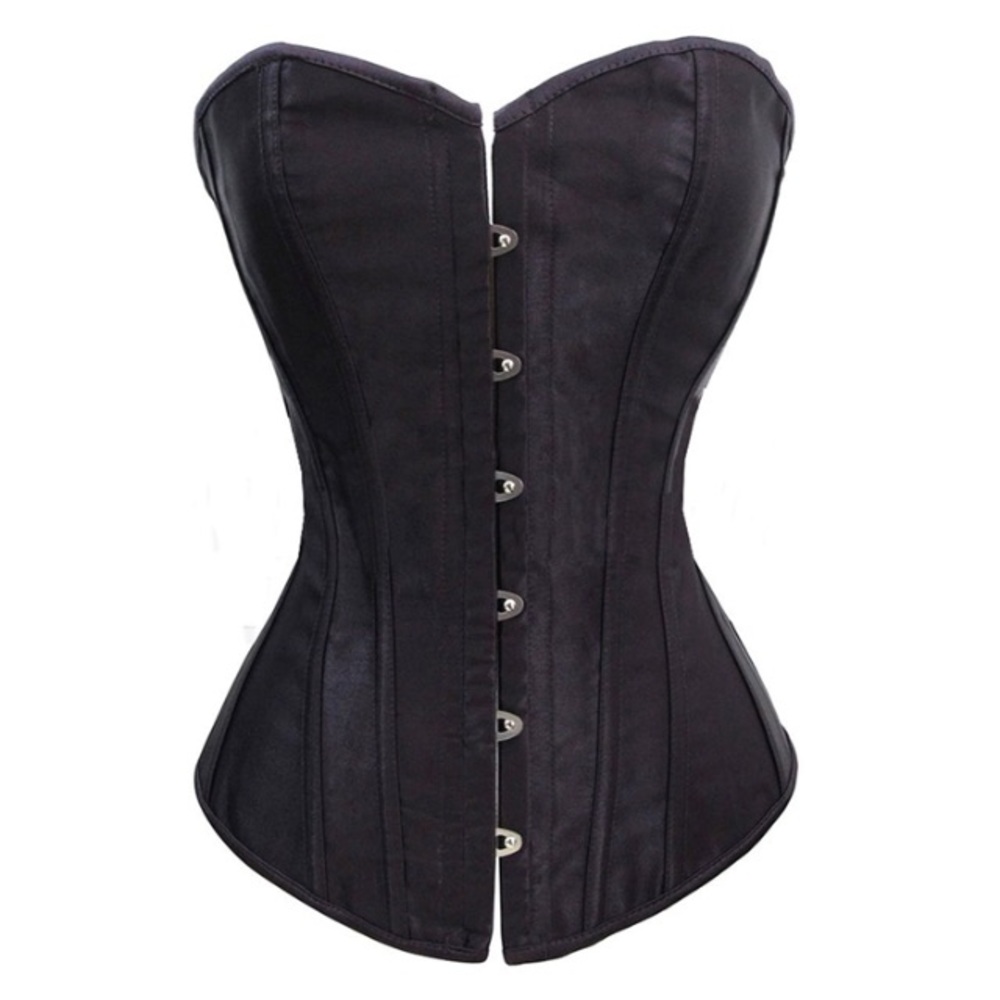 Satin sexy bustier/ corset